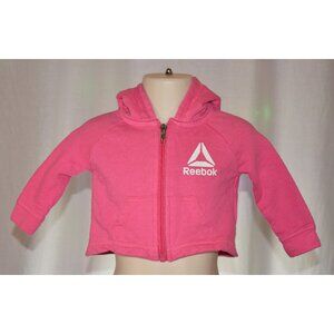 Reebok Pink Baby Hoodie size 0-3 mo
